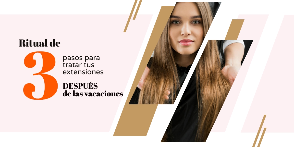 tratamientos para las extensiones de pelo despues verano