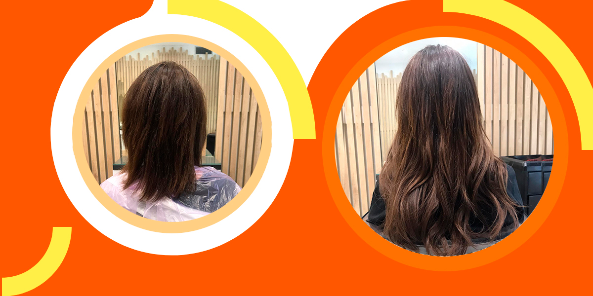 melani olivares extensiones adhesivas