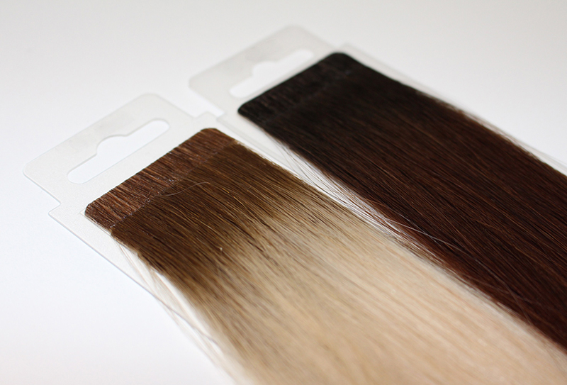 colores en extensiones adhesivas